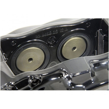 Комплект суппортов 2 шт. Черные Brembo 4 поршня: 40mm - 44mm