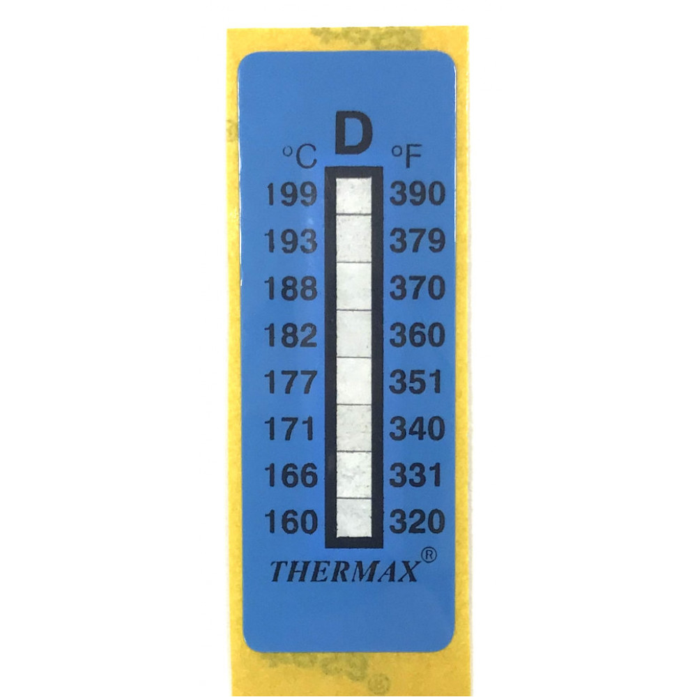 Термоиндикатор THERMAX-D самоклеющийся 1 шт. 160°С - 199°С