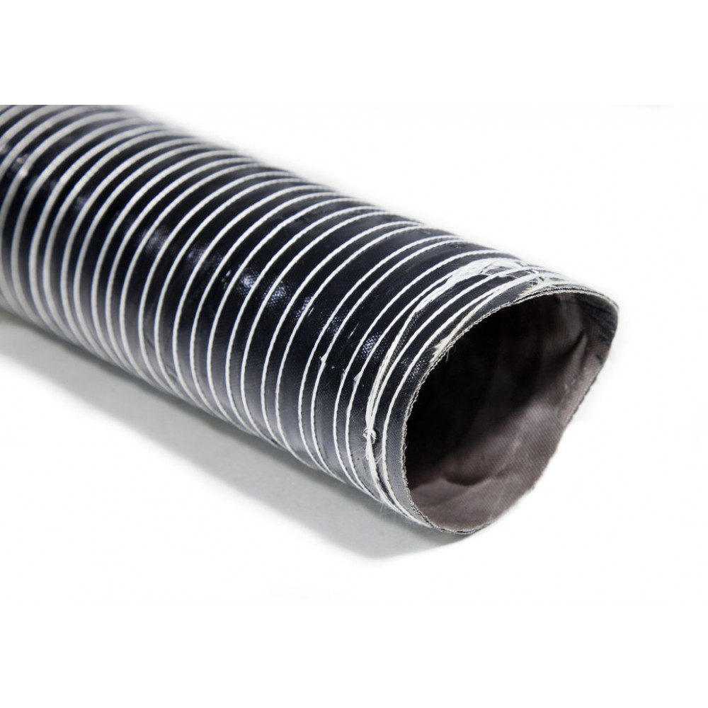 Воздуховод силиконовый, диаметр 51mm, до +255°С, цена за 1м, Thermal Division TDAD151B черный Воздуховод силиконовый, диаметр 51mm, до +255°С, цена за 1м, Thermal Division TDAD151B черный